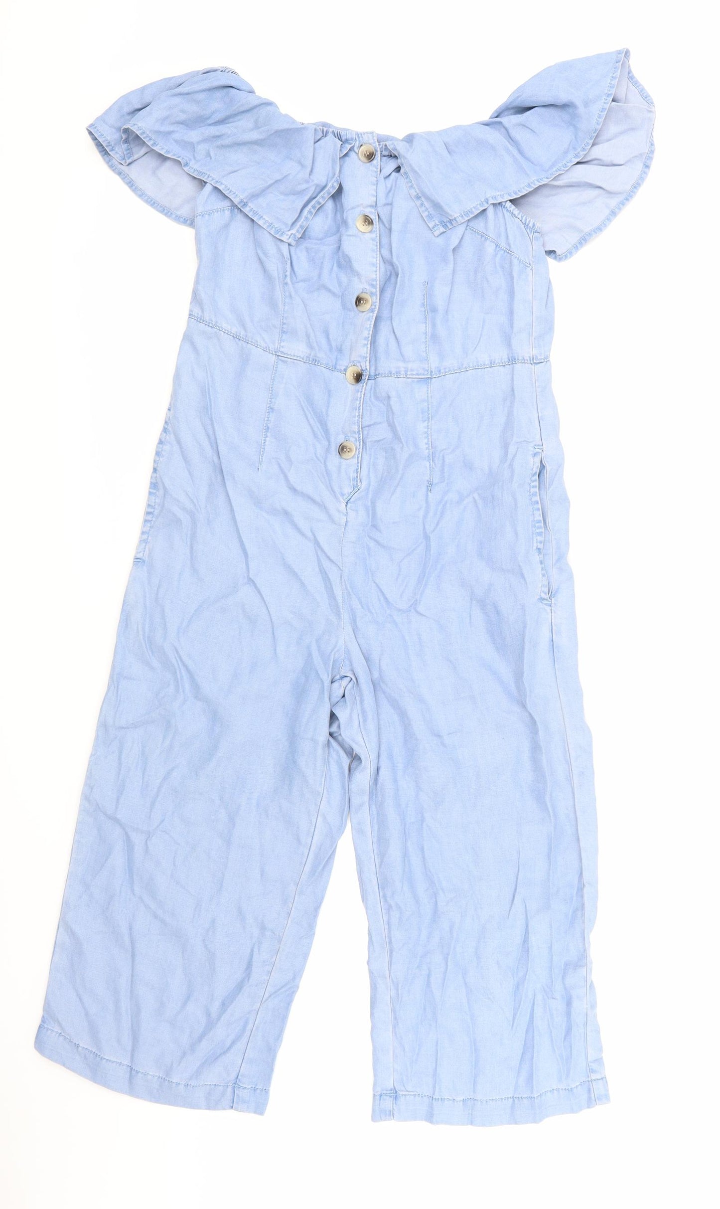 George Womens Blue   Jumpsuit One-Piece Size 10