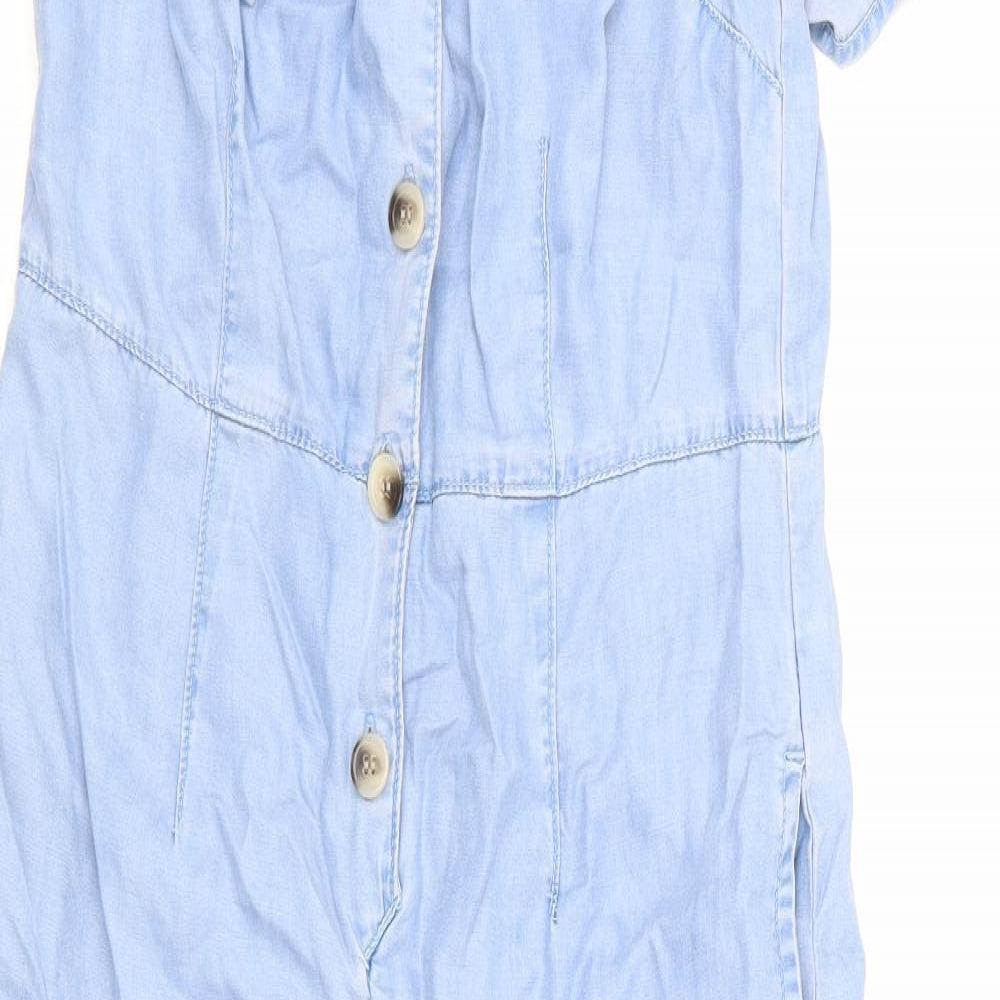 George Womens Blue   Jumpsuit One-Piece Size 10