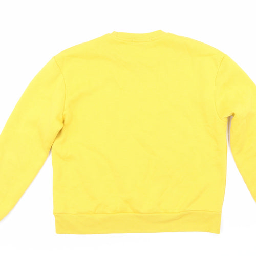 Primark Womens Yellow   Pullover Sweatshirt Size XS