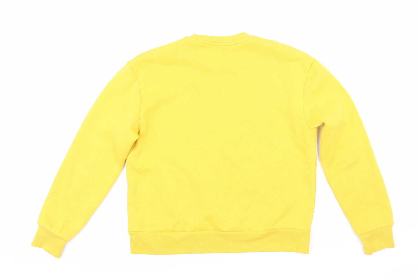 Primark Womens Yellow   Pullover Sweatshirt Size XS