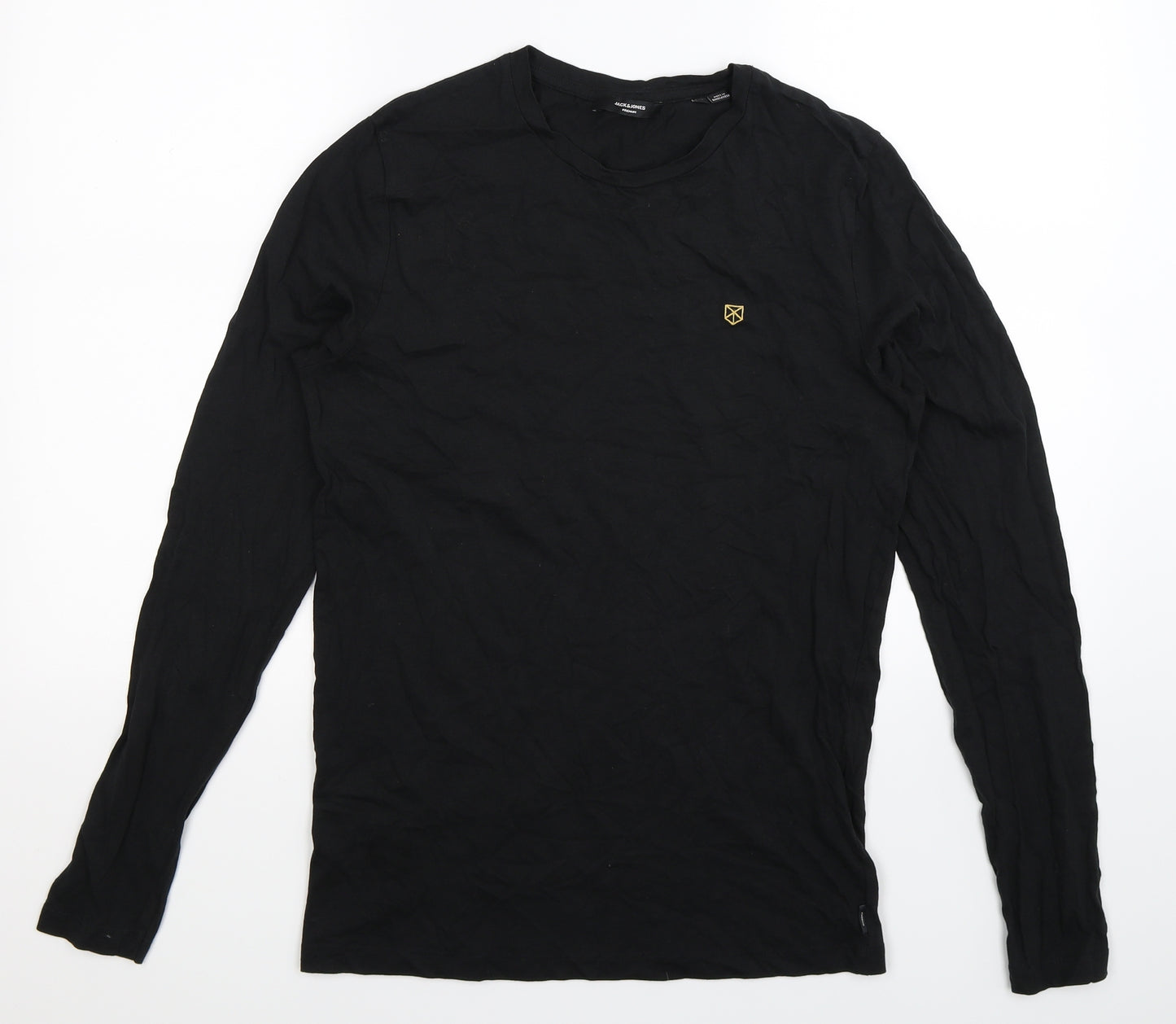 JACK & JONES Mens Black    T-Shirt Size M