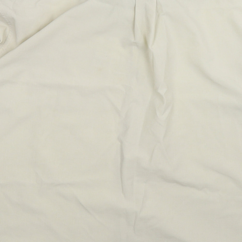 Pegasus Mens Beige    Dress Shirt Size L
