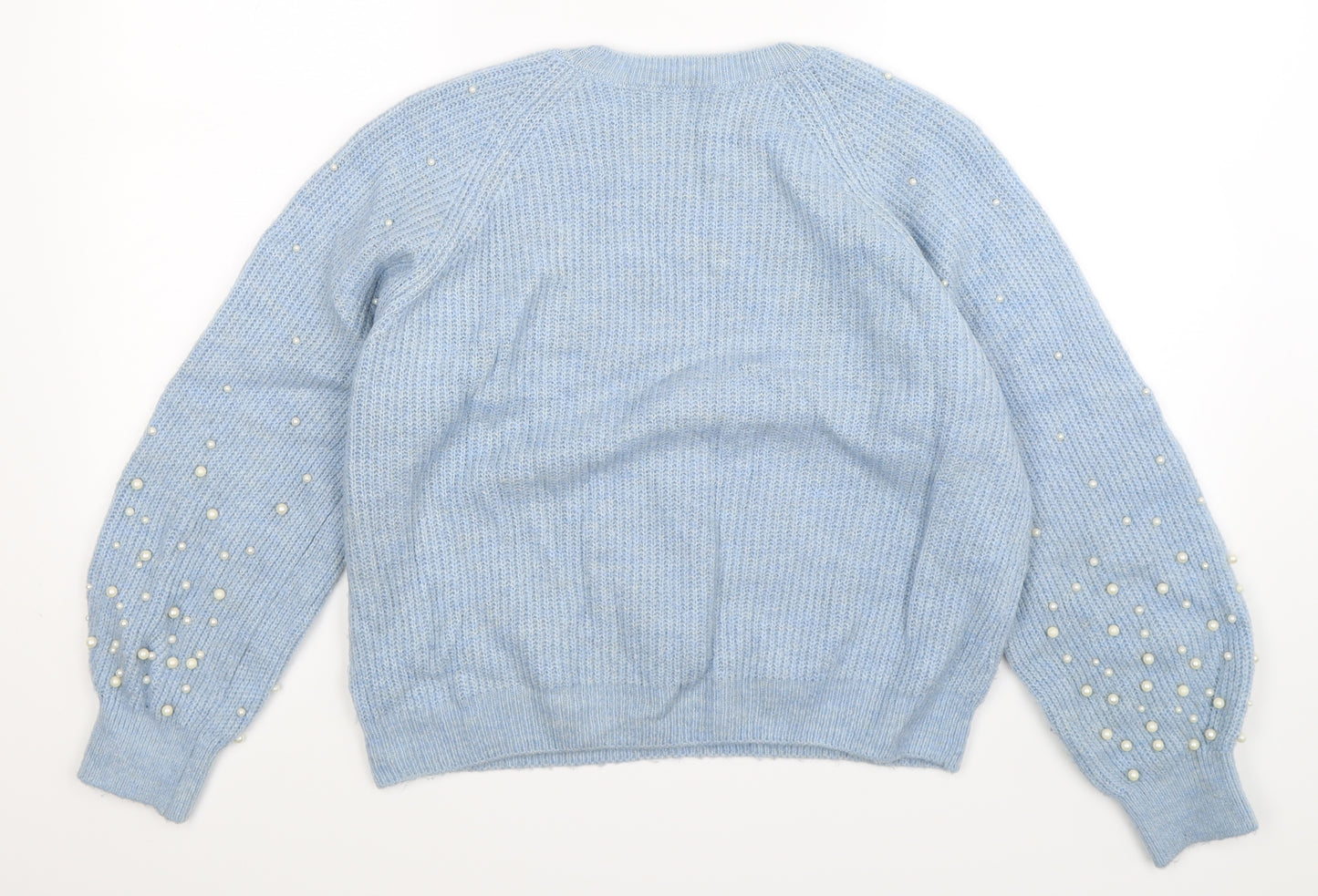 Marks and Spencer Womens Blue  Knit Pullover Jumper Size M