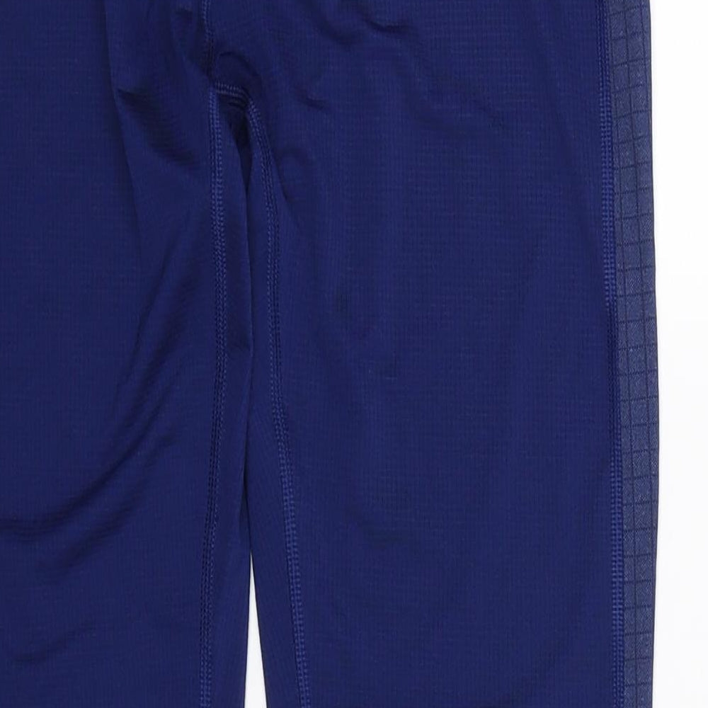 Nike Mens Blue   Cropped Leggings Size L L21 in