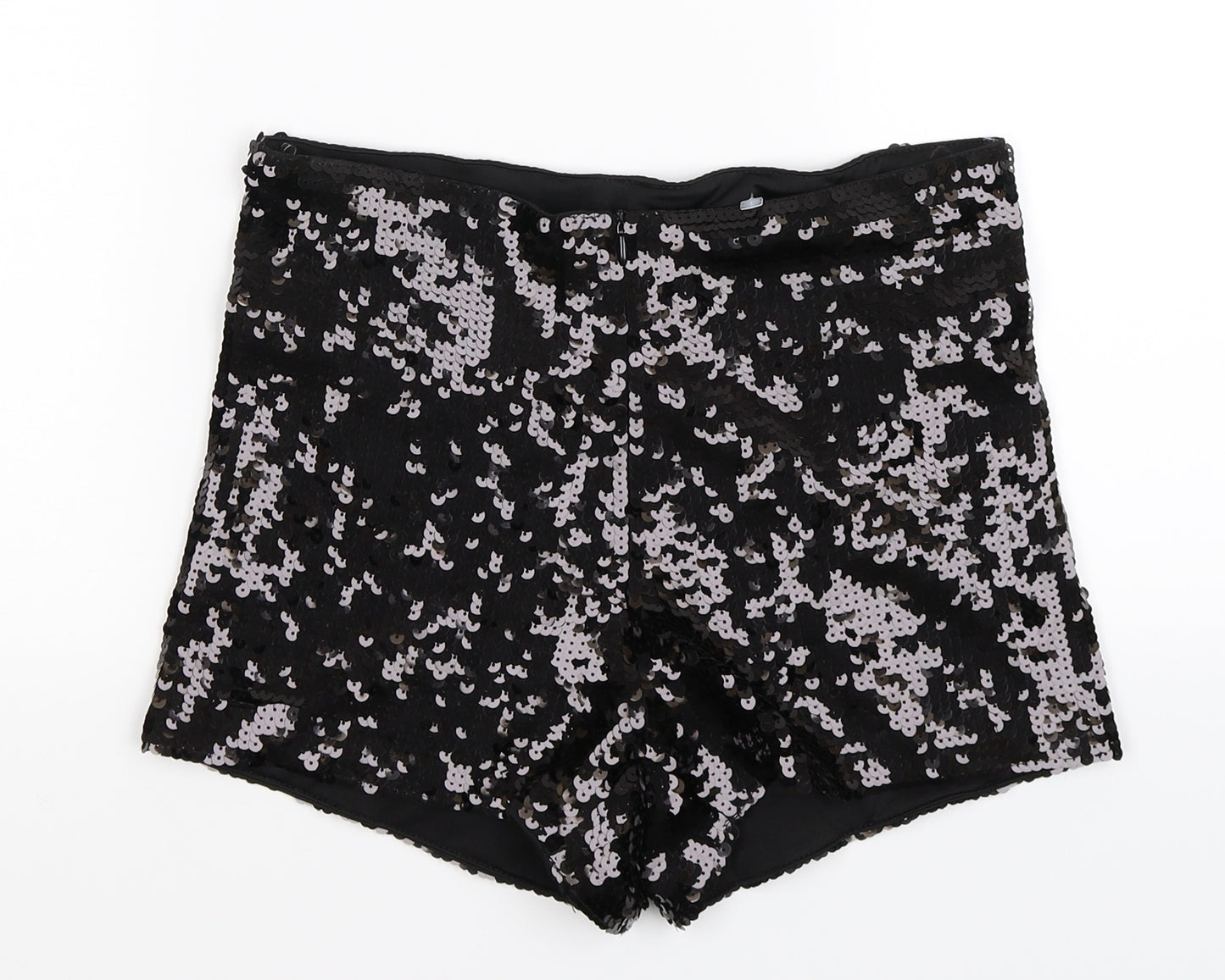 Preworn Womens Black   Hot Pants Shorts Size L