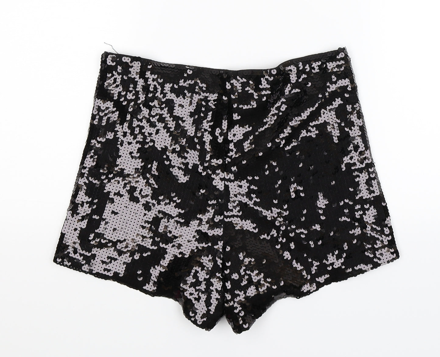 Preworn Womens Black   Hot Pants Shorts Size L