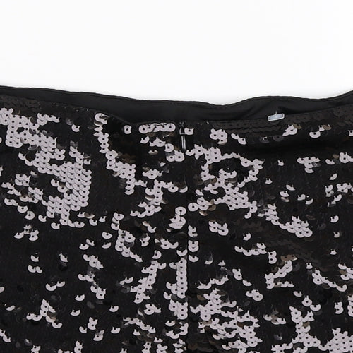 Preworn Womens Black   Hot Pants Shorts Size L