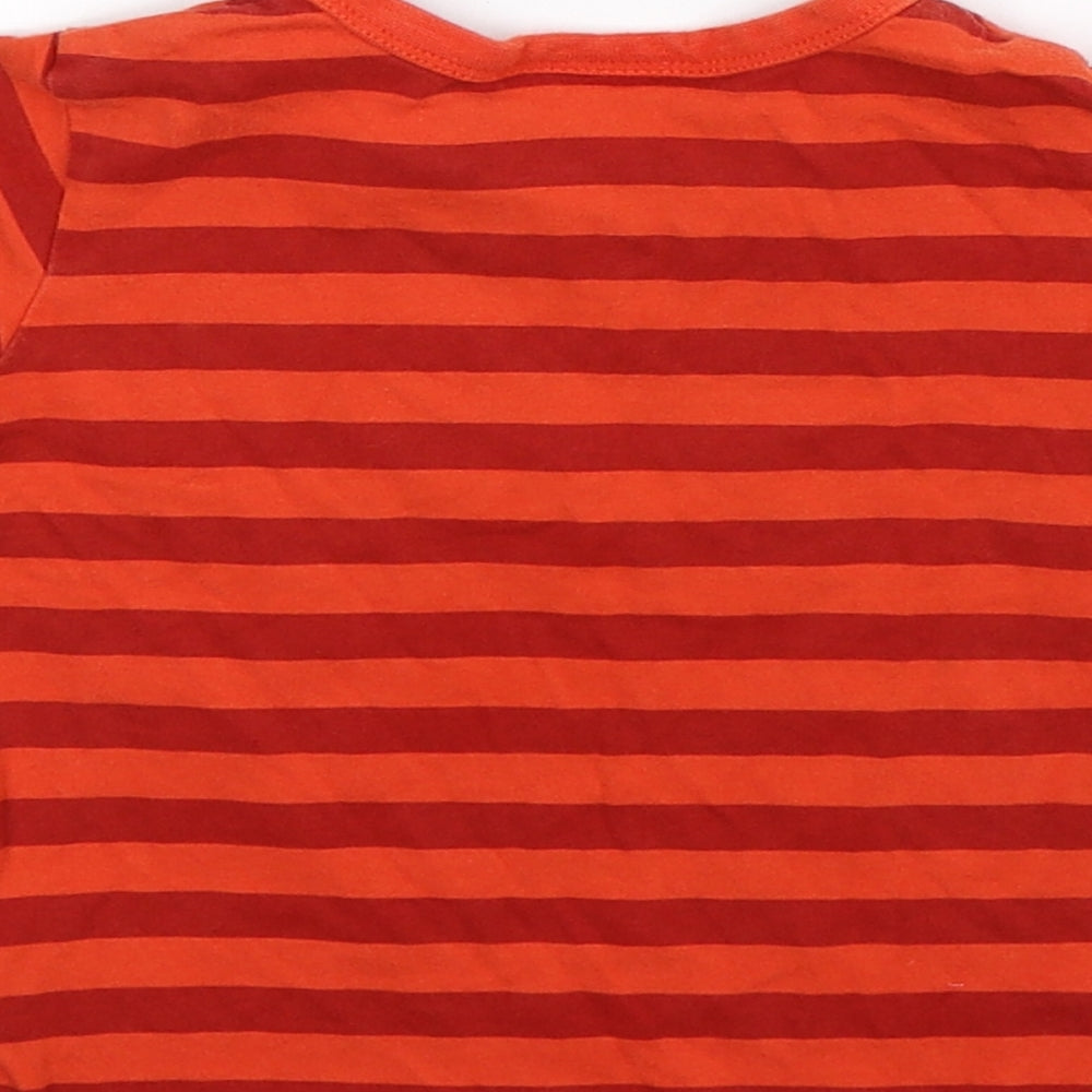 NEXT Baby Multicoloured Striped  Basic T-Shirt Size 9-12 Months  - Sesame Street