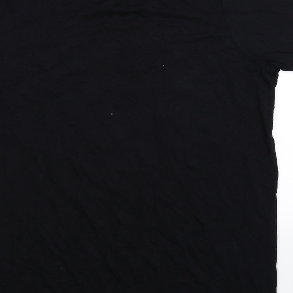 Select Womens Black   Basic T-Shirt Size 12