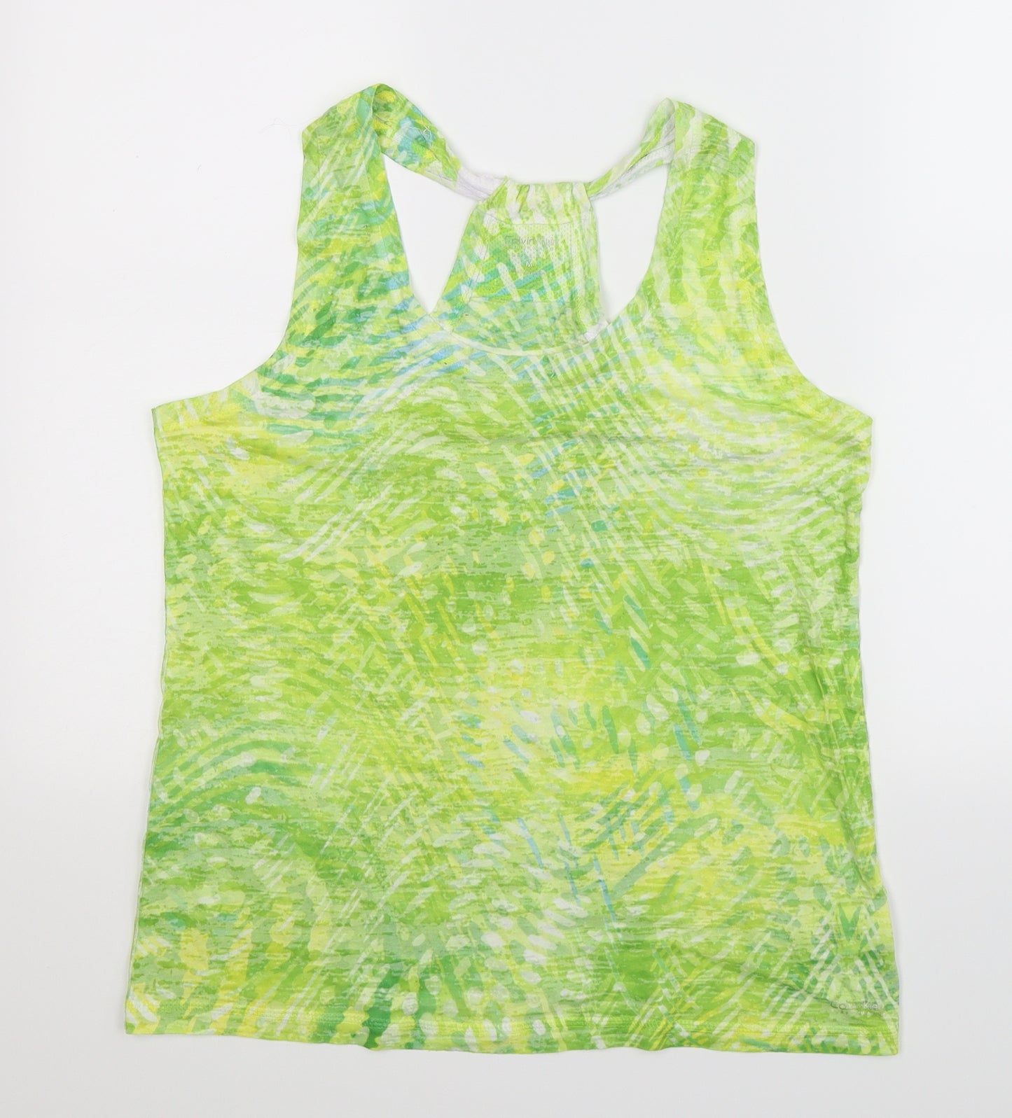 Calvin Klein Womens Green   Basic Tank Size M