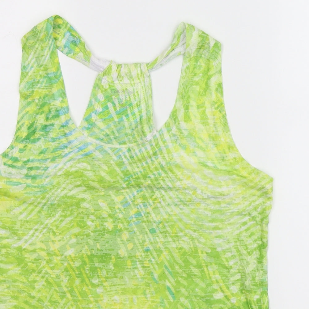 Calvin Klein Womens Green   Basic Tank Size M