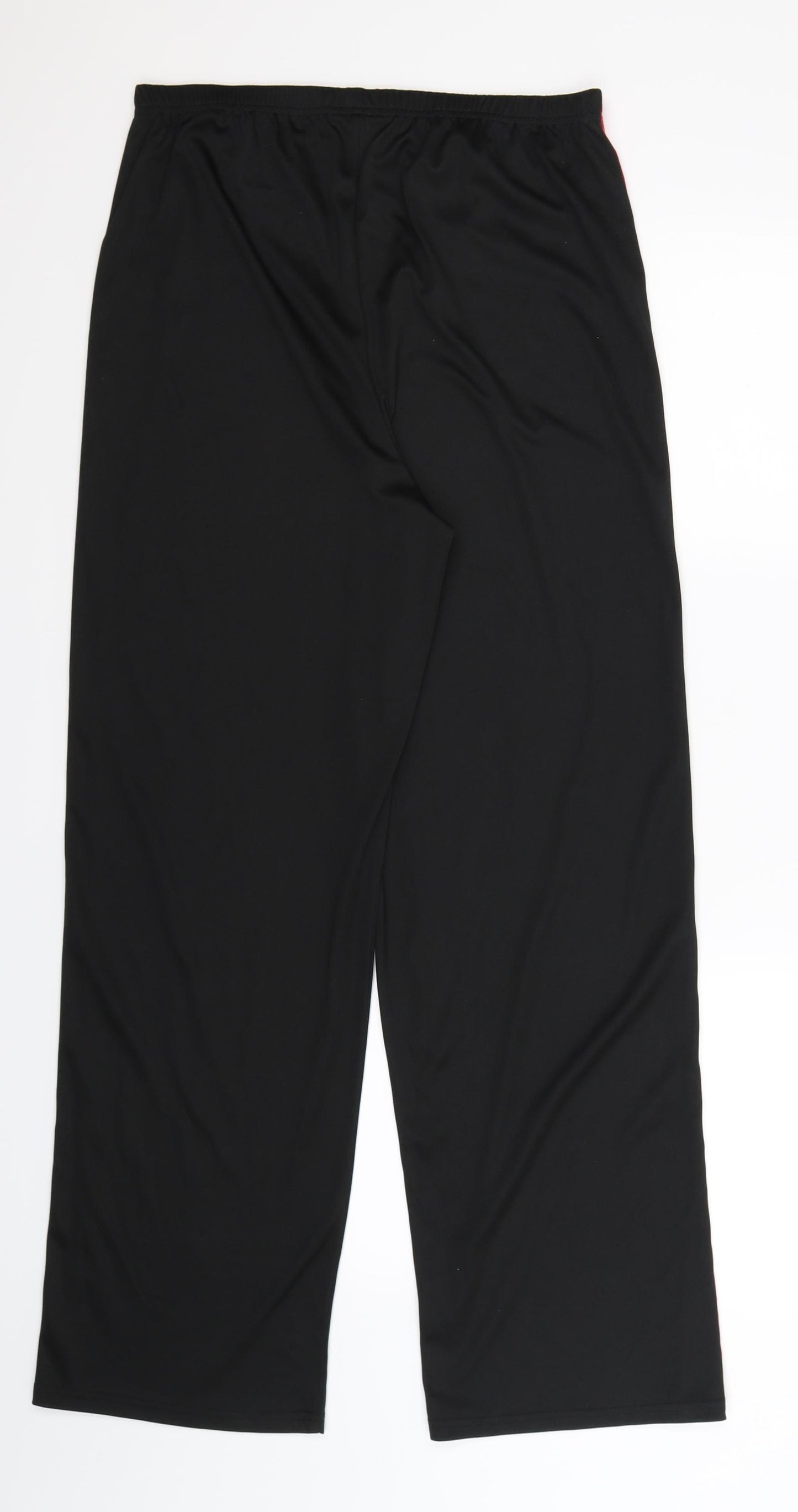 George Womens Black Striped  Jogger Trousers Size S L30 in