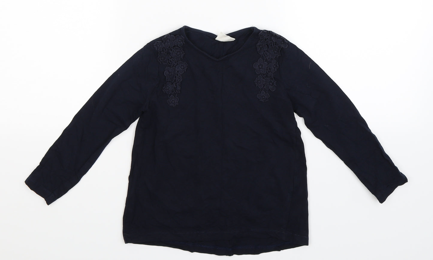 Zara Girls Blue   Pullover T-Shirt Size 5 Years