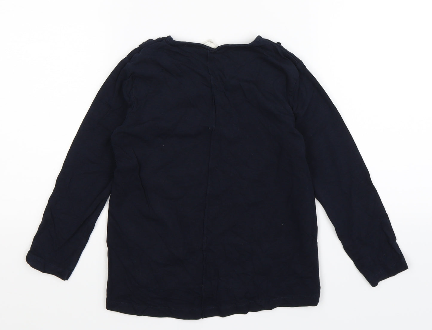 Zara Girls Blue   Pullover T-Shirt Size 5 Years