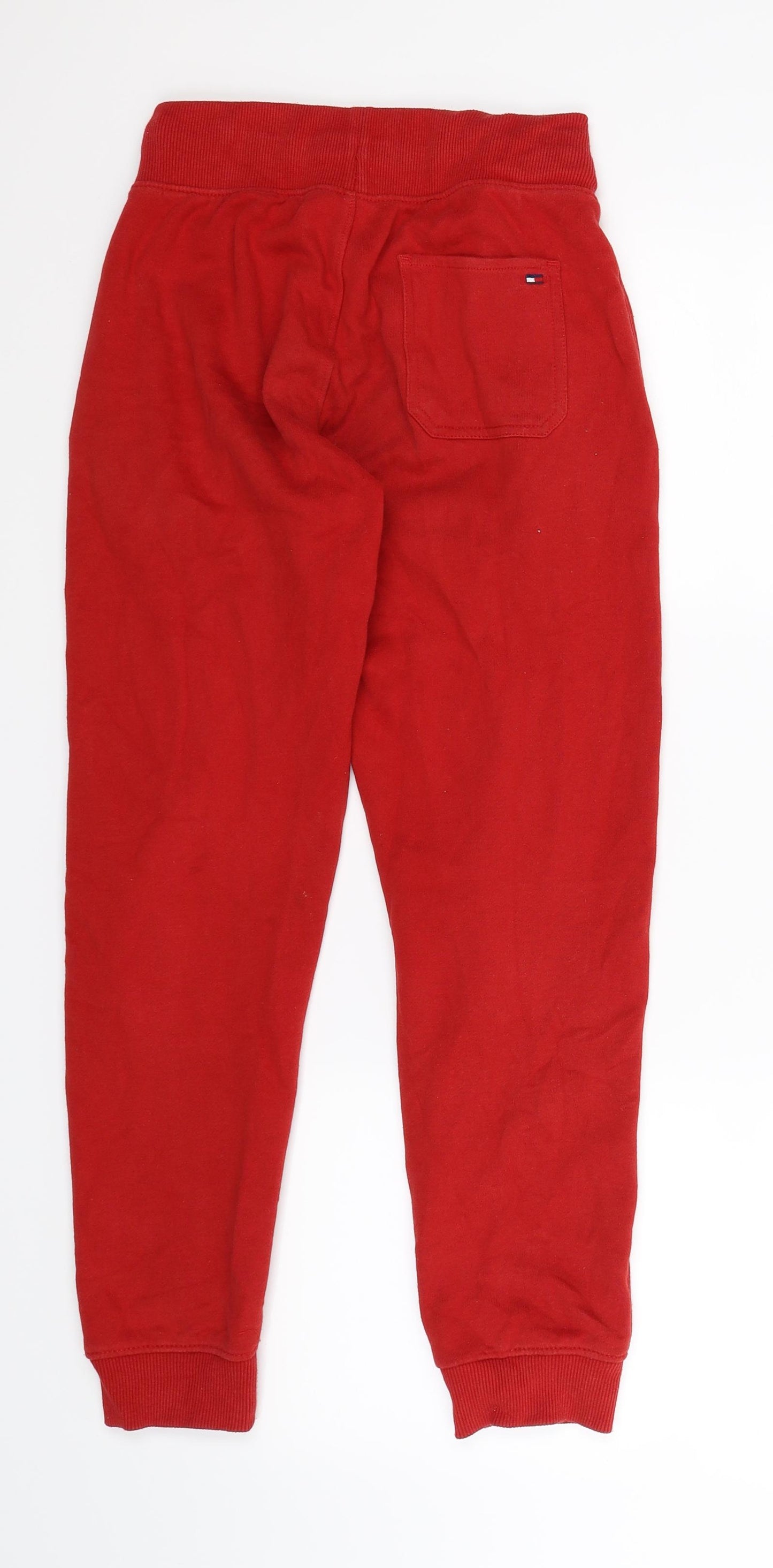 Tommy Hilfiger Womens Red   Jogger Trousers Size 12 L26 in
