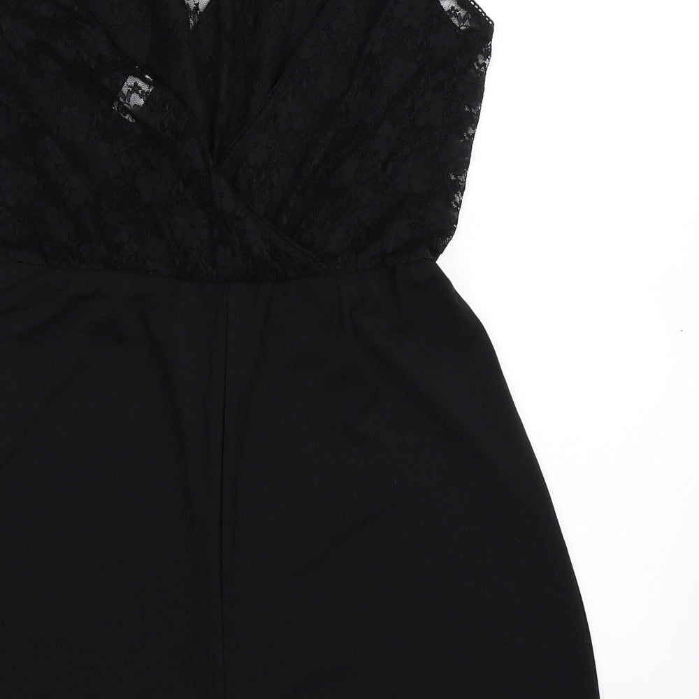 Divided Womens Black   Playsuit One-Piece Size L L3 in