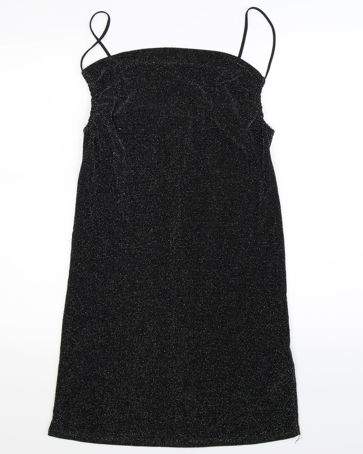 Miss Selfridge Womens Black Mini Size 10
