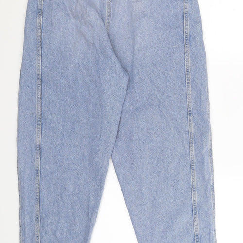 River Island Womens Blue  Denim Straight Jeans Size 12 L30 in