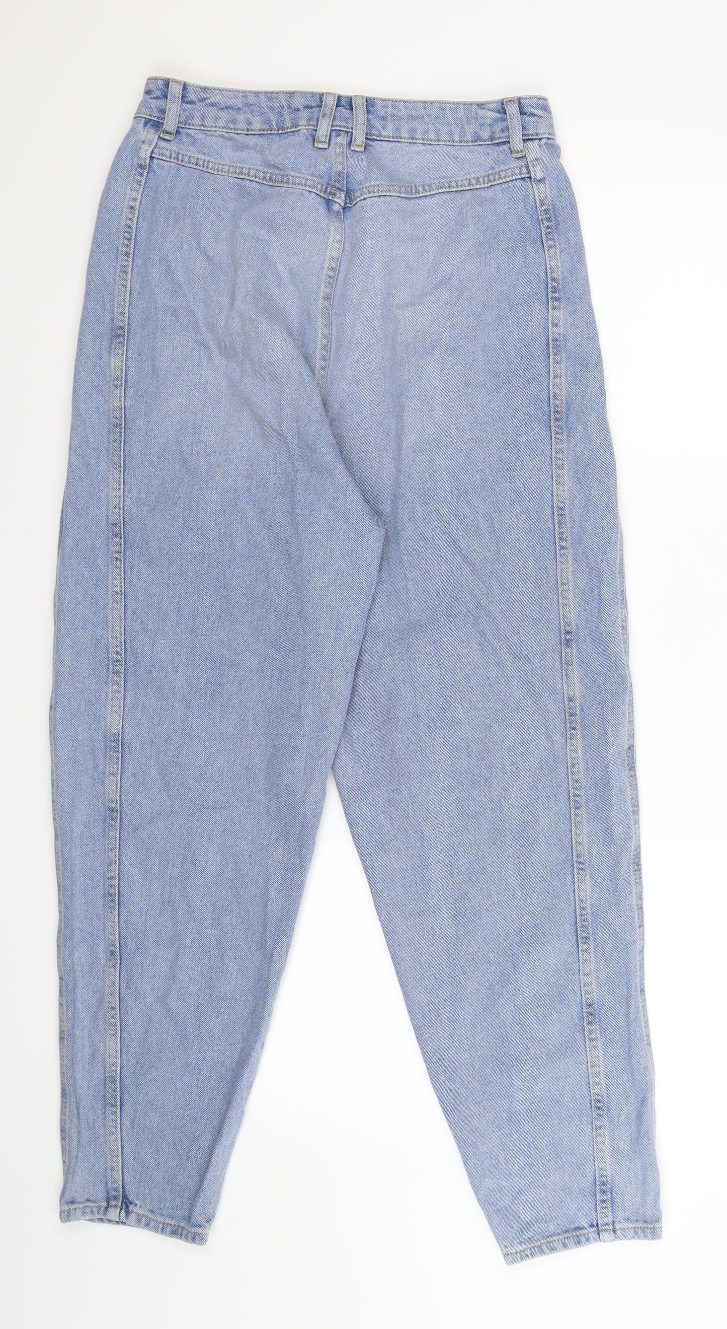 River Island Womens Blue  Denim Straight Jeans Size 12 L30 in