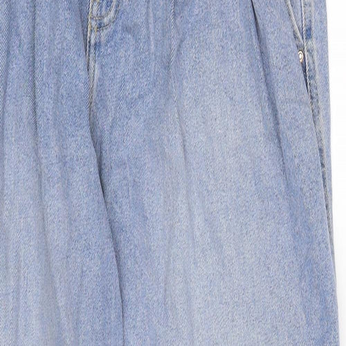 River Island Womens Blue  Denim Straight Jeans Size 12 L30 in