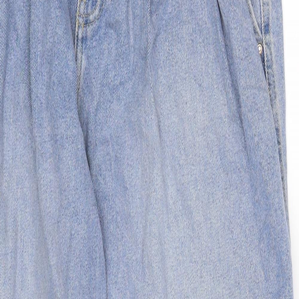 River Island Womens Blue  Denim Straight Jeans Size 12 L30 in
