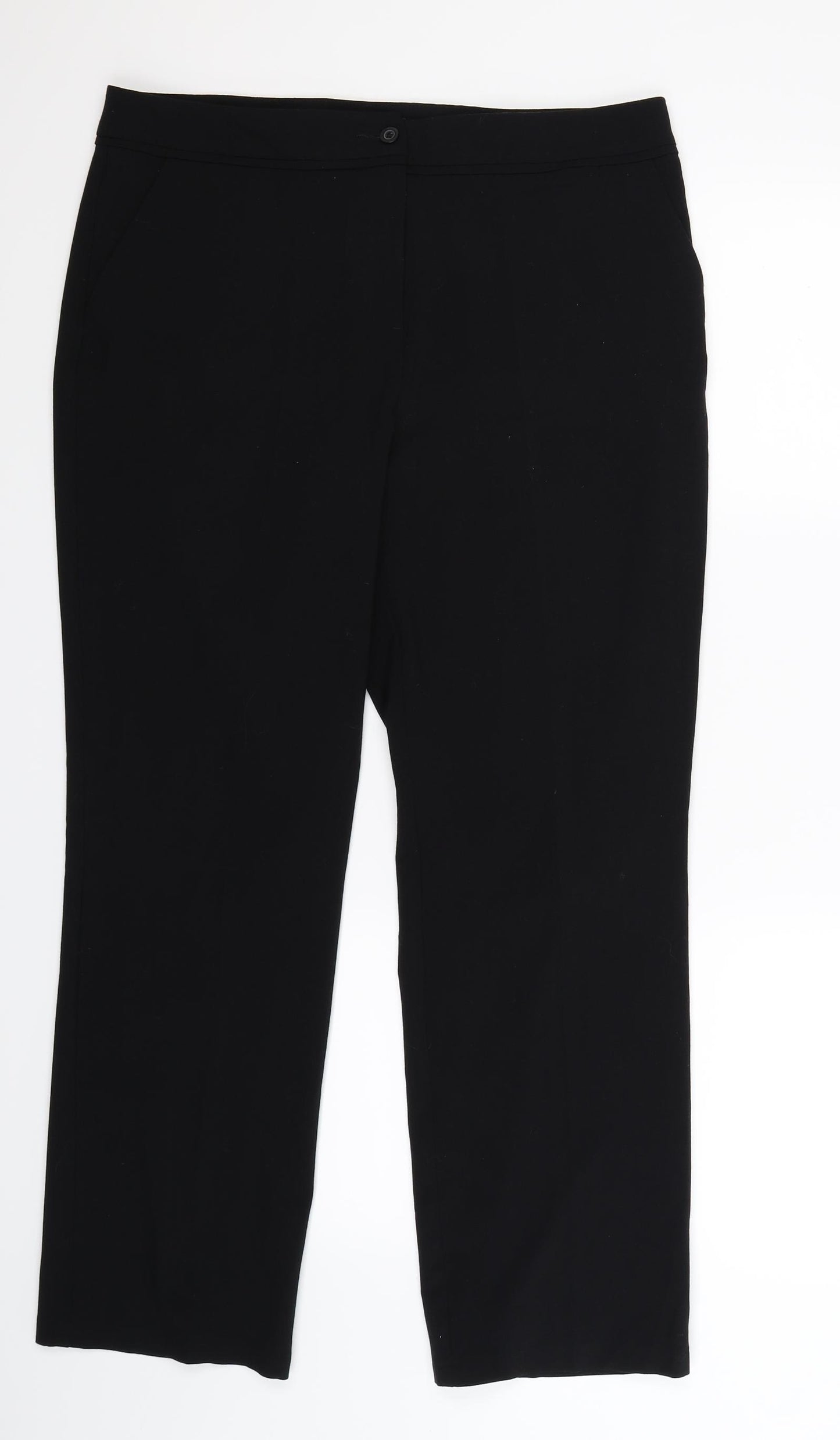 Marks and Spencer Womens Blue   Trousers  Size 14 L29 in
