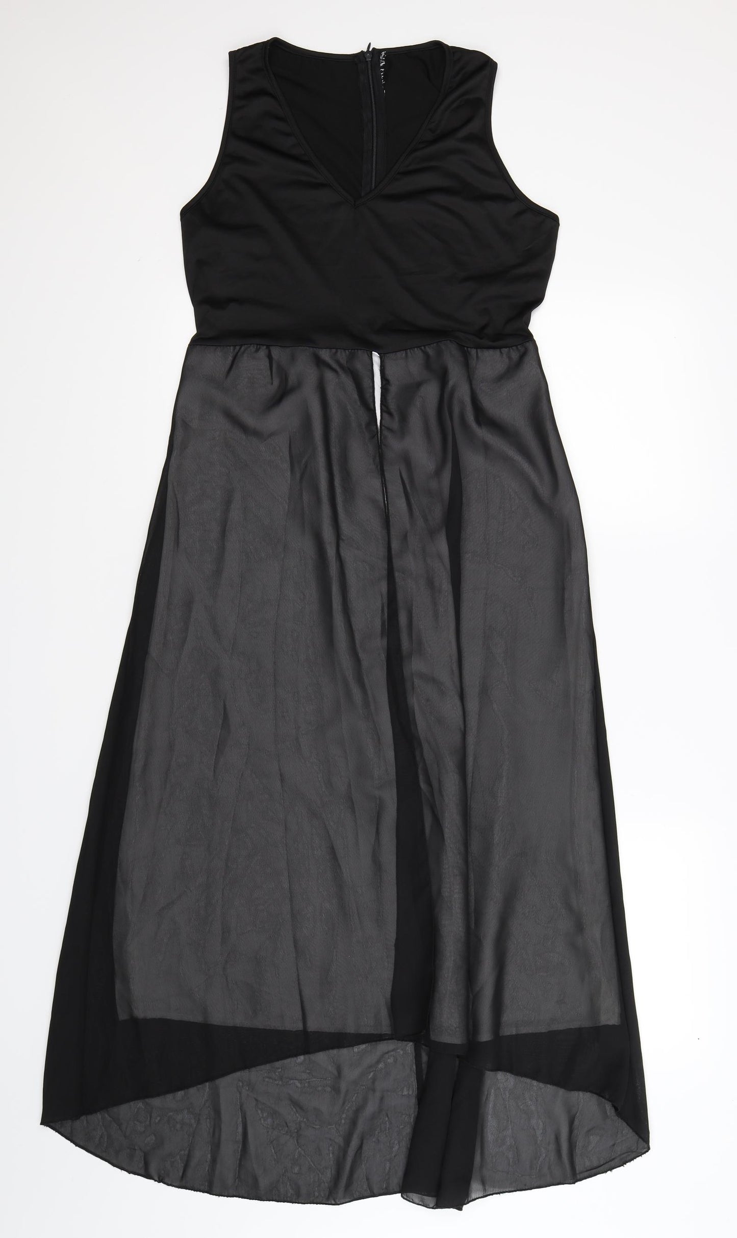Preworn Womens Black   Maxi  Size 10