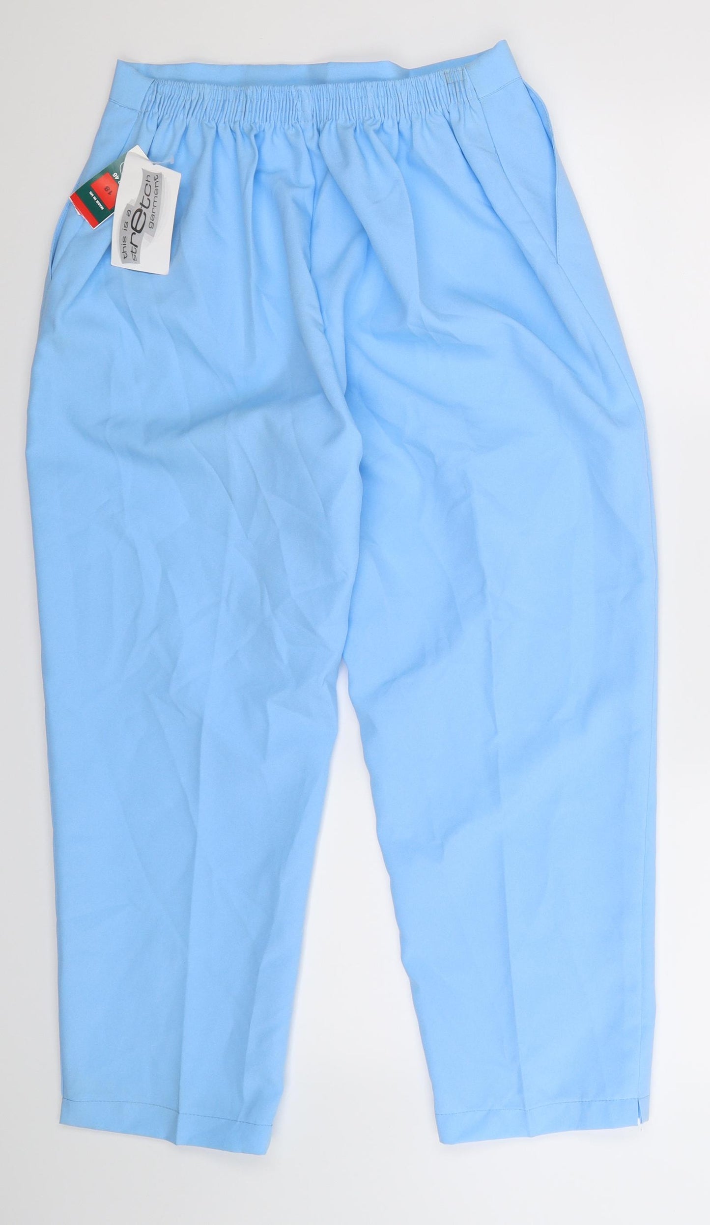 Preworn Womens Blue   Trousers  Size 18 L27 in