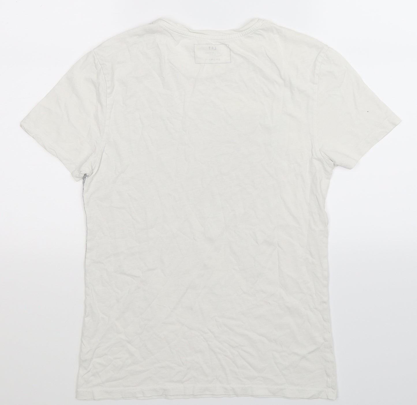 LFT Mens White    T-Shirt Size S