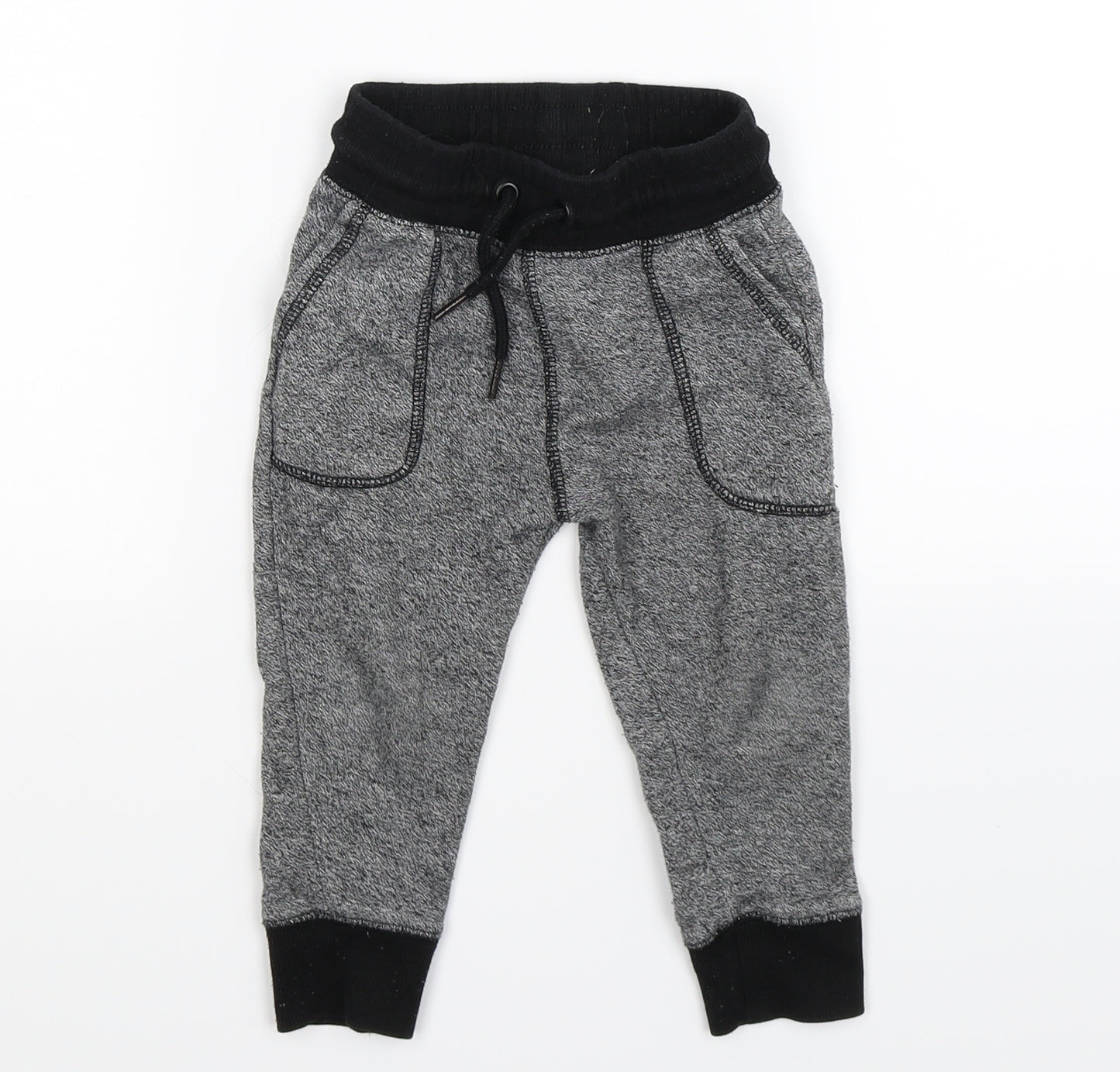 H&M Boys Grey   Jogger Trousers Size 18-24 Months