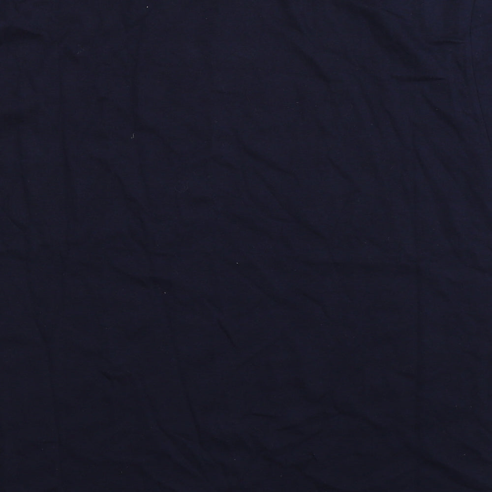 Star World Mens Blue    T-Shirt Size M