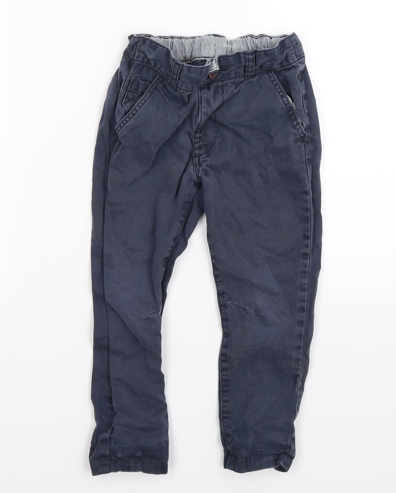 George Boys Blue   Chino Trousers Size 2-3 Years