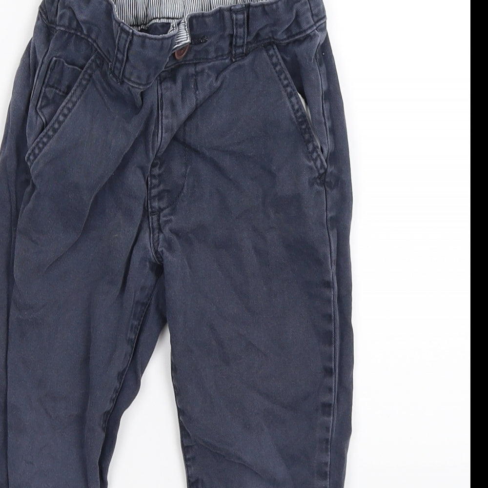 George Boys Blue   Chino Trousers Size 2-3 Years