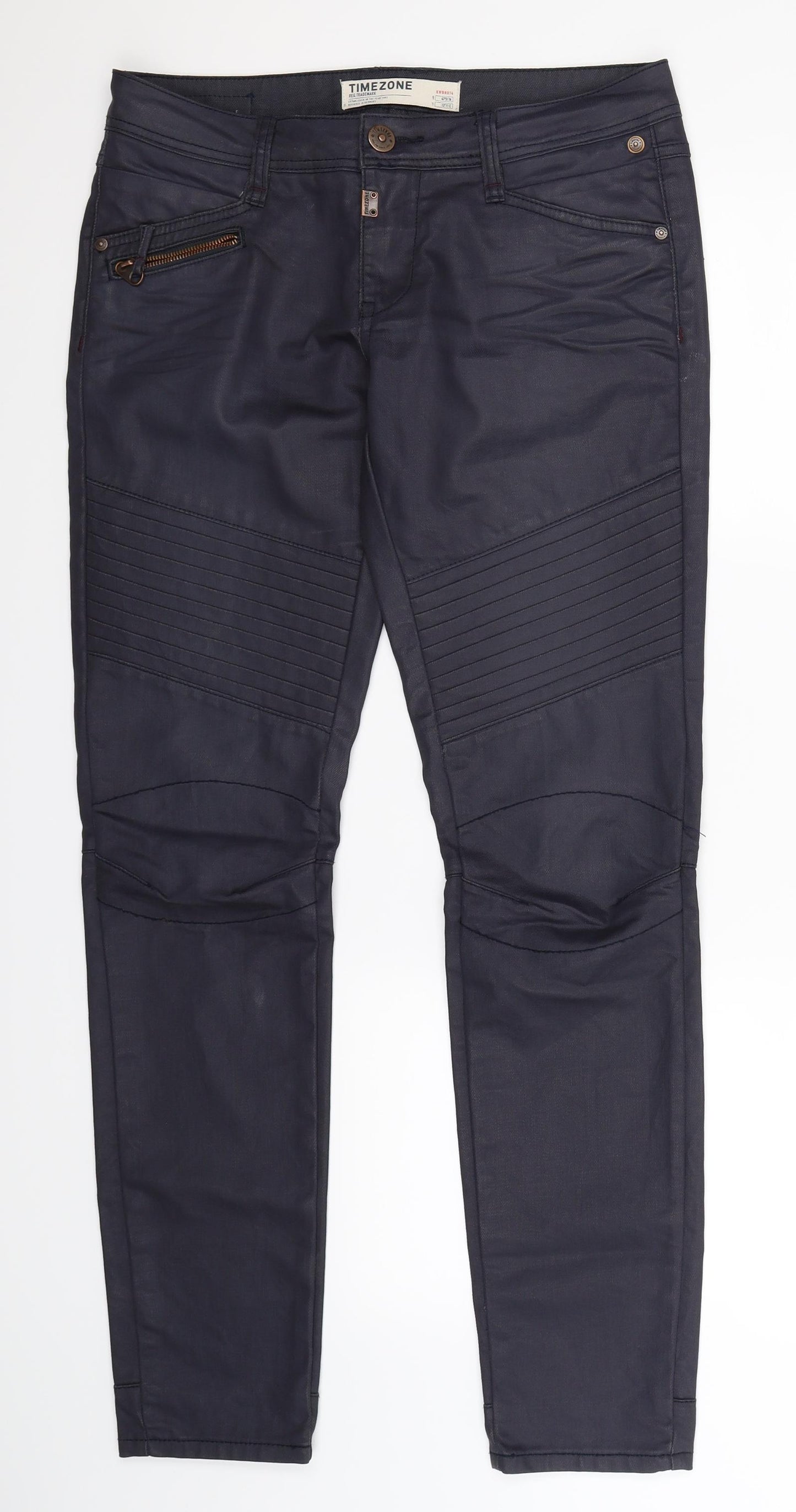Timezone Womens Grey  Denim Straight Jeans Size 32 in L32 in