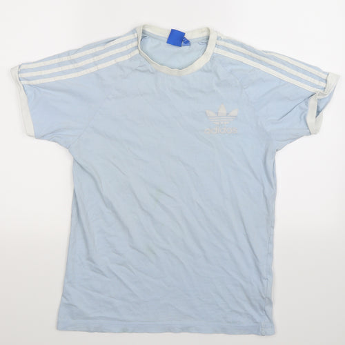 adidas Mens Blue    T-Shirt Size M