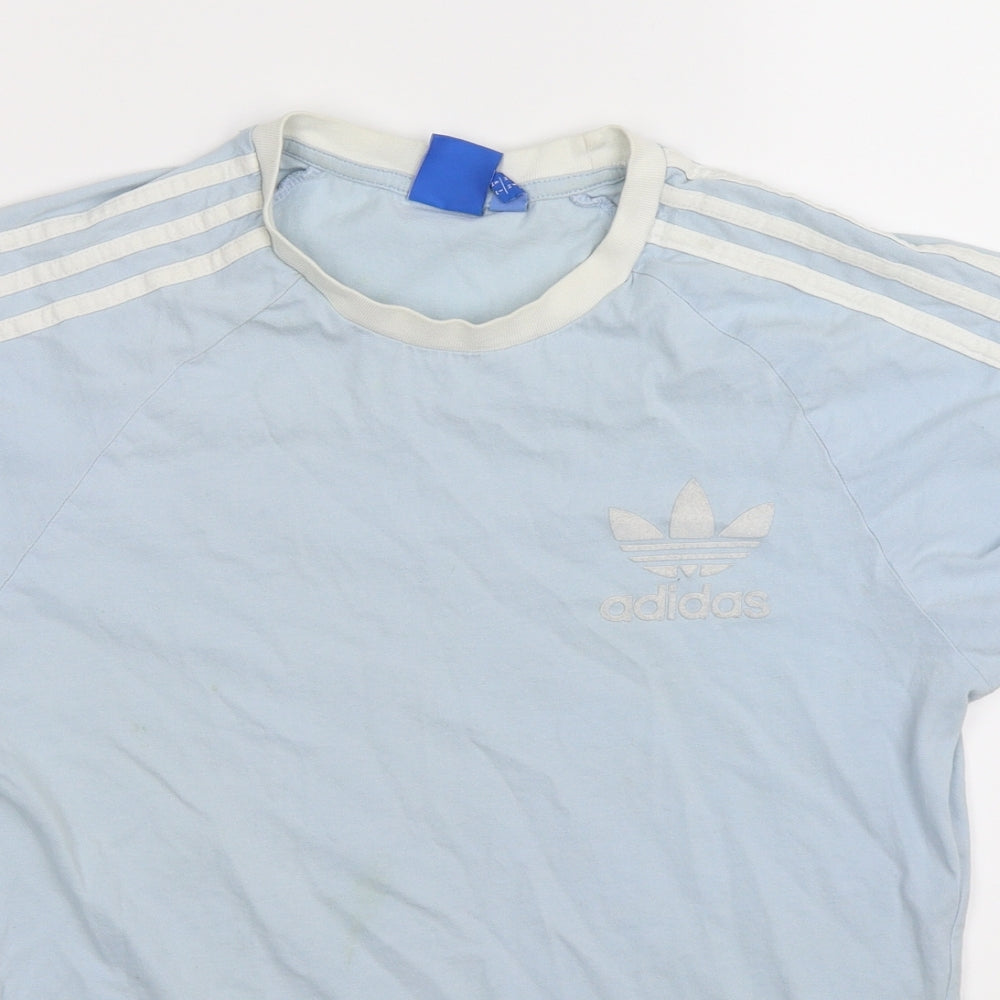 adidas Mens Blue    T-Shirt Size M