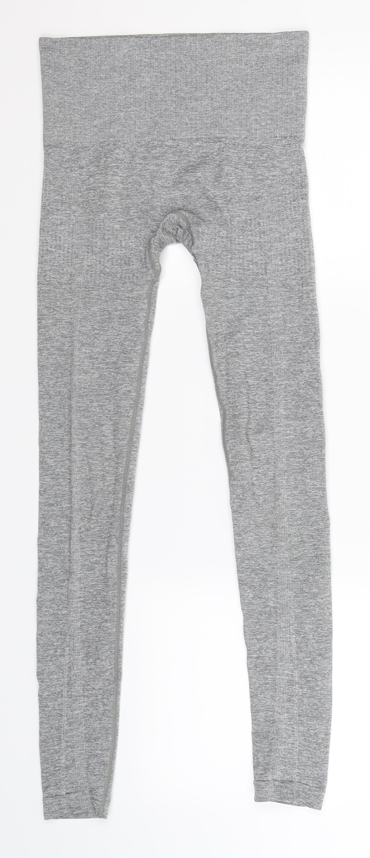 Primark Womens Grey   Compression Leggings Size 6 L26 in