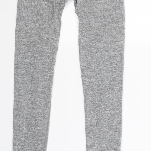 Primark Womens Grey   Compression Leggings Size 6 L26 in