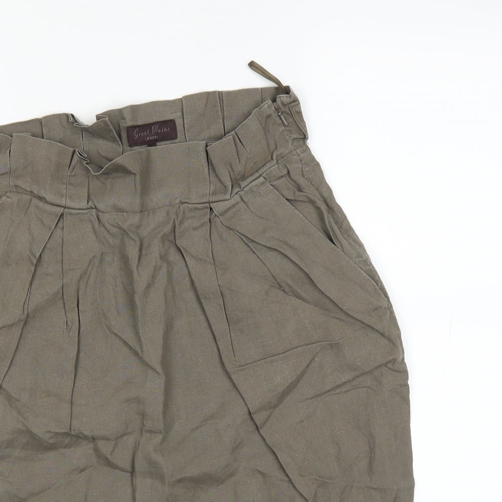 Great plains Womens Grey   Skater Skirt Size 10