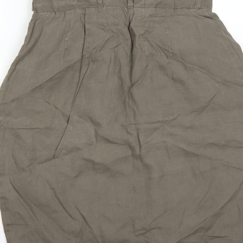 Great plains Womens Grey   Skater Skirt Size 10
