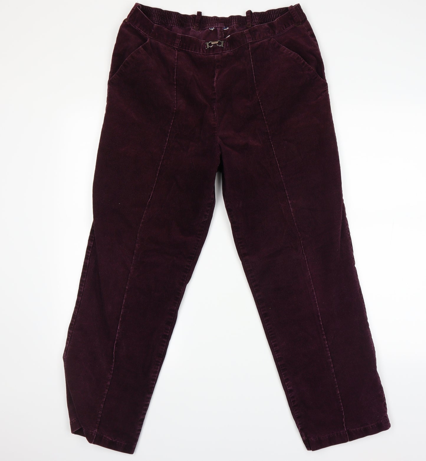 M&S Womens Pink   Straight Jeans Size 14 L23 in