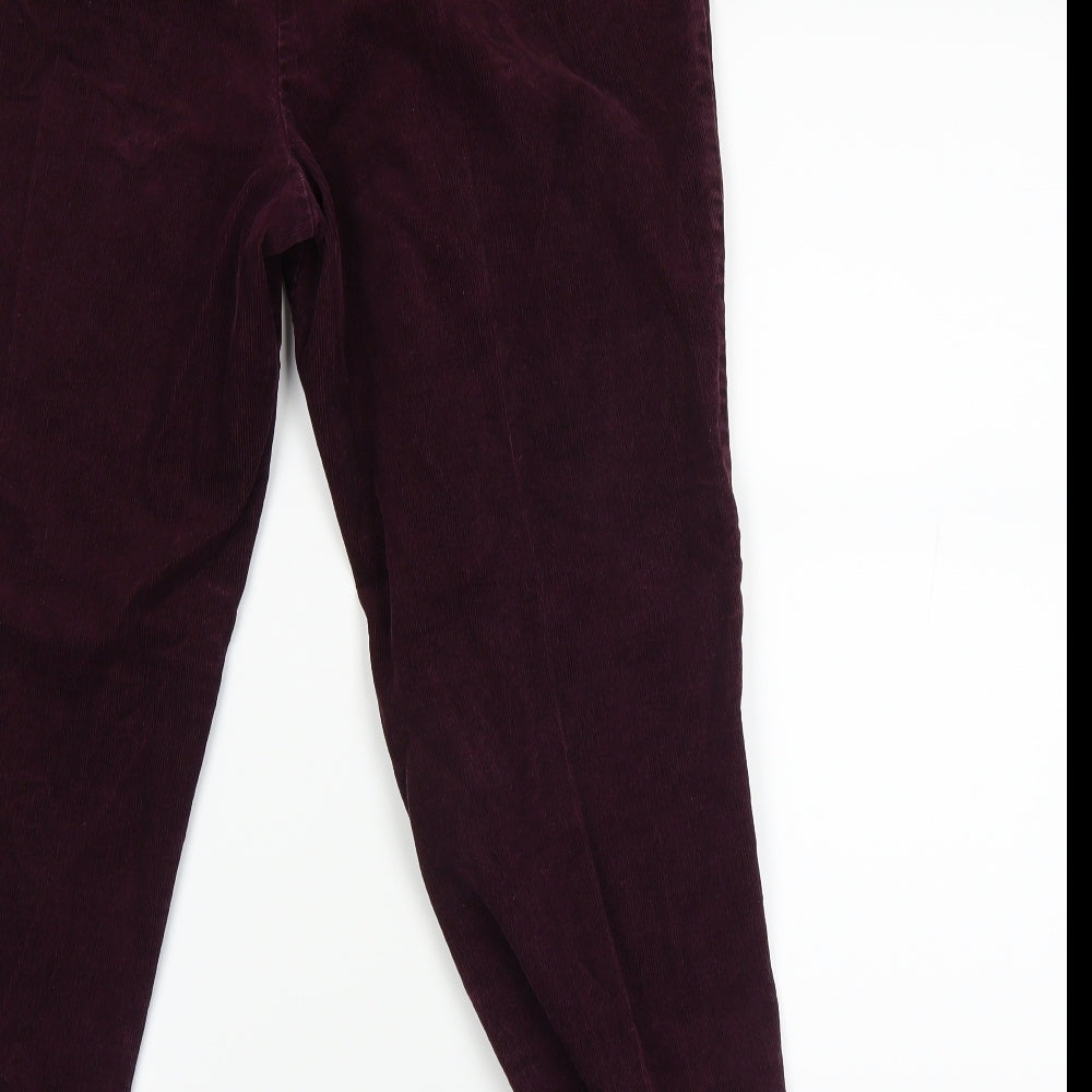 M&S Womens Pink   Straight Jeans Size 14 L23 in