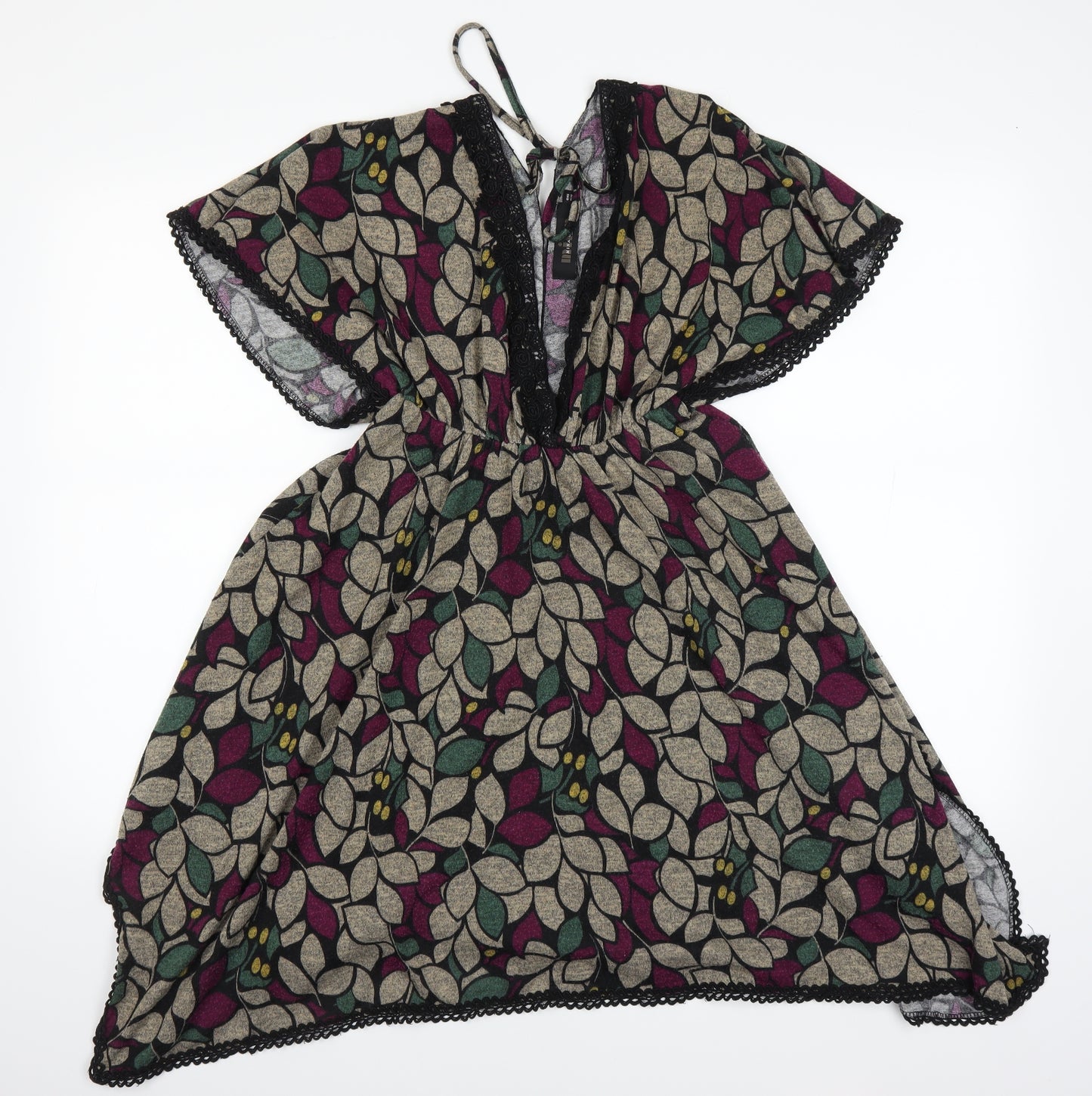 mina uk Womens Multicoloured Floral  A-Line  One Size