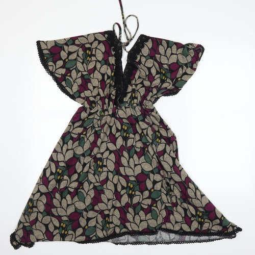 mina uk Womens Multicoloured Floral  A-Line  One Size