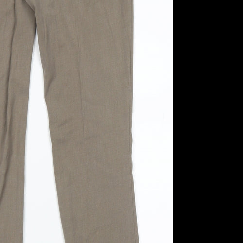 Marks and Spencer Womens Beige   Trousers  Size 14 L25 in