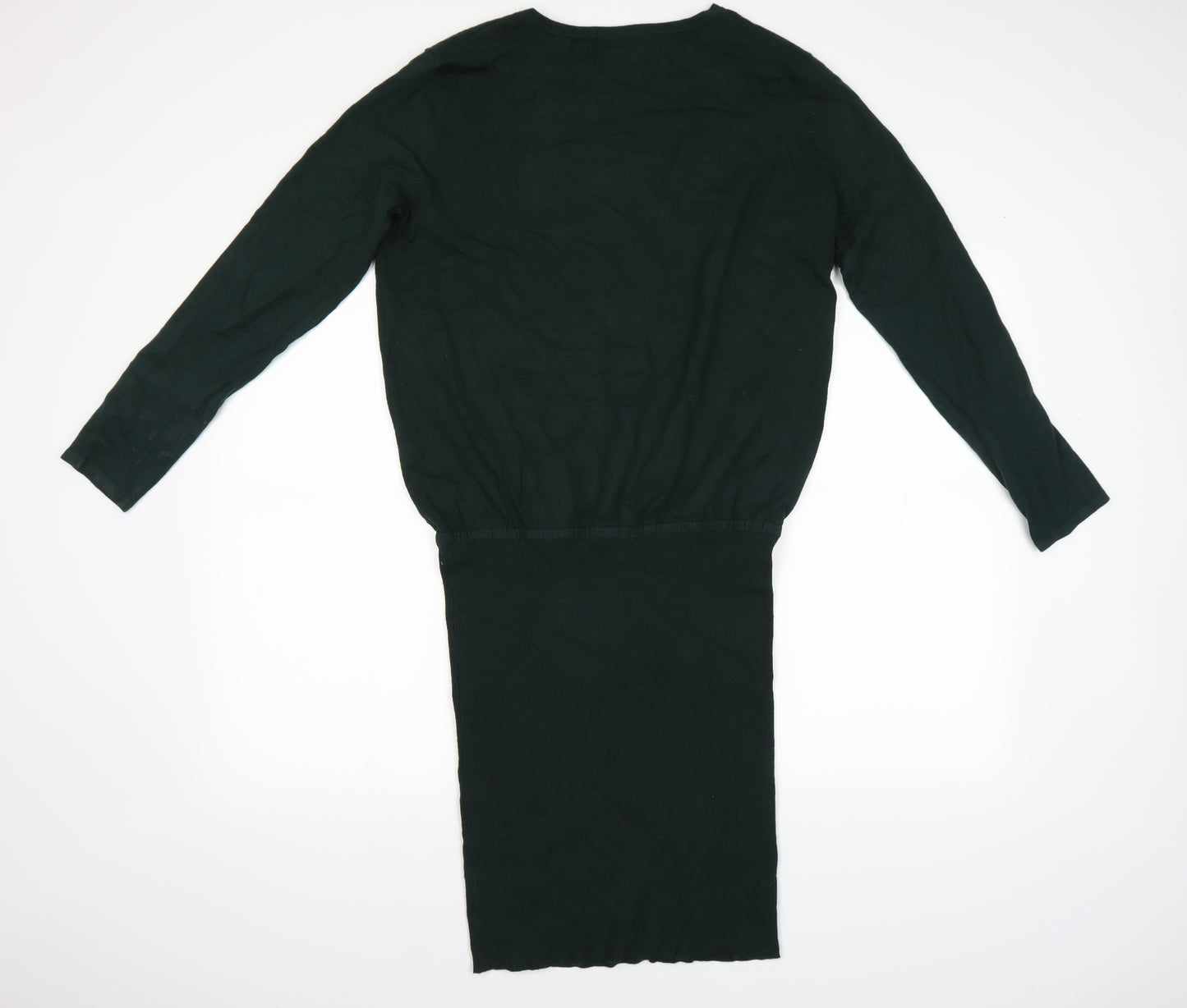 Hush Womens Green Houndstooth  Jumper Dress  Size 10