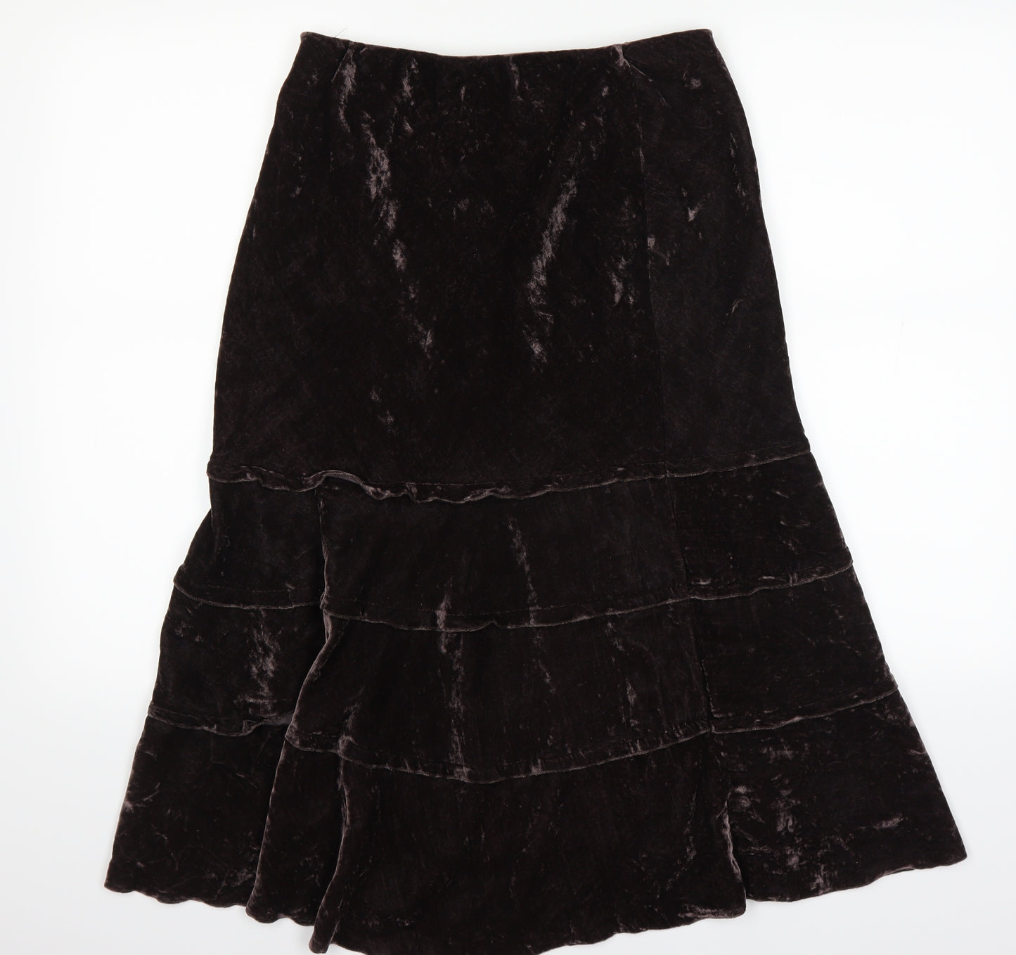 Marks and Spencer Womens Black   Skater Skirt Size 10