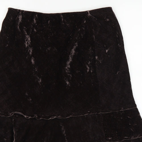 Marks and Spencer Womens Black   Skater Skirt Size 10