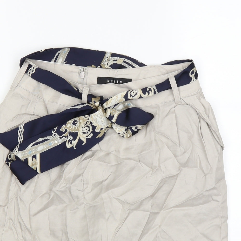ketty Womens Beige   A-Line  Size 4