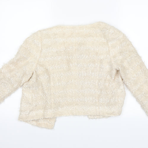 Michael Klein Womens Beige   Cardigan Jumper Size 38